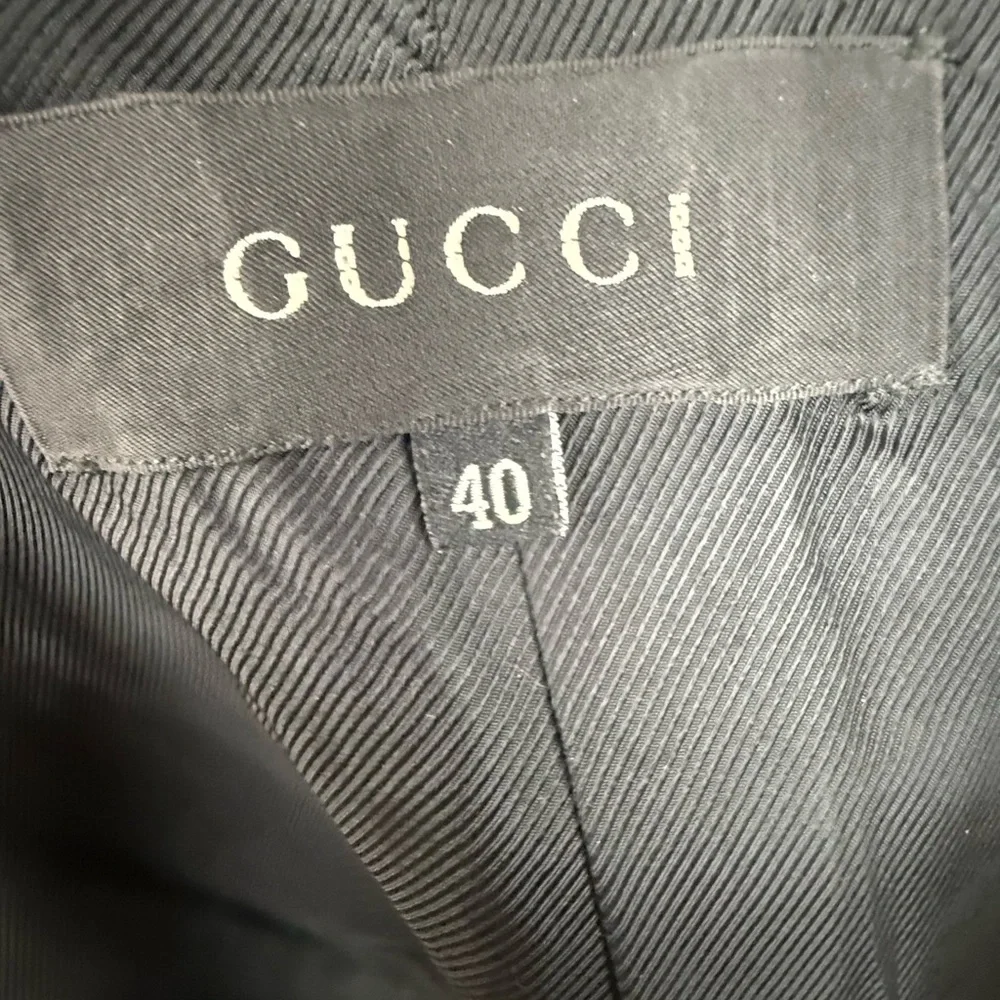 Tom Ford for Gucci Black Leather Jacket Sz 40 - Picture 6 of 6